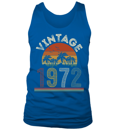 Vintage 1972 Tank Top Unisex