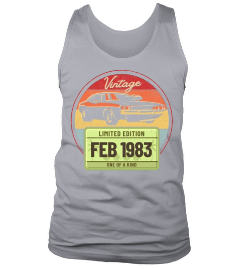 Vintage February 1983 Tank Top Unisex