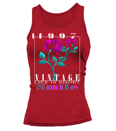 1997 Born Vintage Rose Gift Tank top Woman