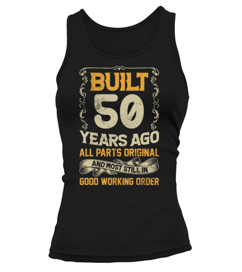 Built 50 Years Ago - All Parts Original Outfit 50t Tank top Woman