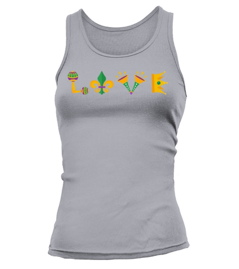Mardi Gras Party New Orleans Louisiana Parade Tank top Woman