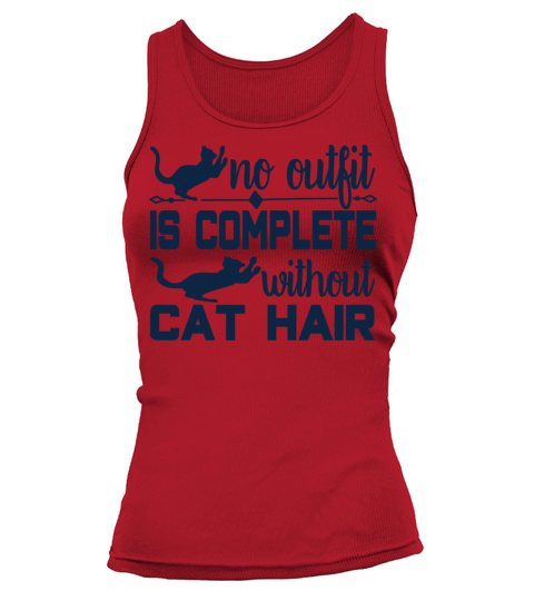 No outfit Is complete without CAT HAIR Tank top Woman