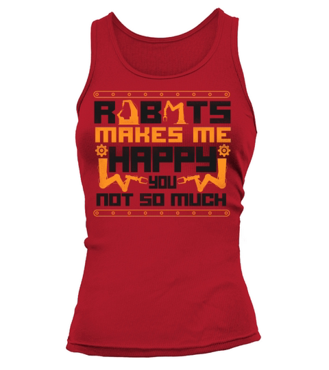 Robot Robotics Engineer Vintage Tank top Woman
