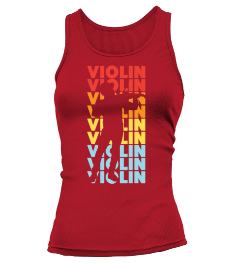 Violin Violinist Retro Vintage Tank top Woman