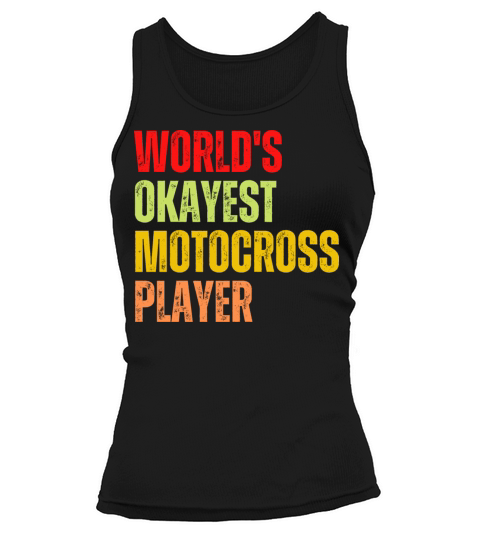 Worlds Okayest Pickleball Player Funny Sport Tank top Woman