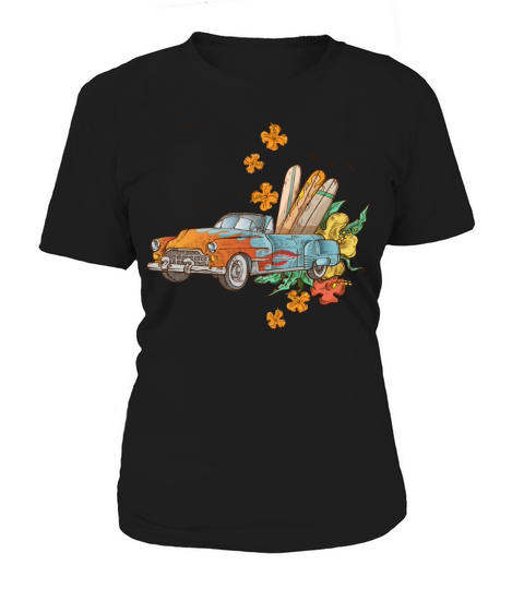 60s Classic Car Surfer Women's T-Shirt