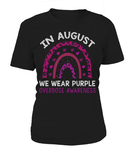 August Wear Purple Overdose Awareness Month Women's T-Shirt