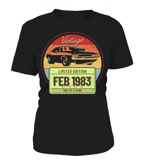 Vintage February 1983 Women's T-Shirt