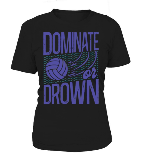 Water Polo Vintage Dominate Or Women's T-Shirt