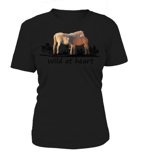 Wild at heart horse farm vintage western life free Women's T-Shirt