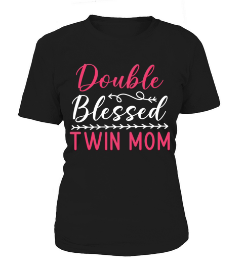 Womens Twin Mama Twin Mom to Be Pregnancy Women's T-Shirt