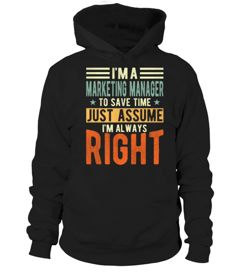 Marketing Manager Hoodie Unisex