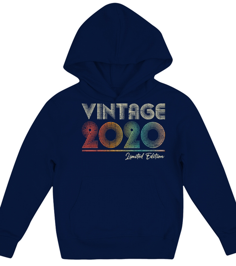3 Year Old Vintage 1990 3rd Birthday Gift Kids Hoodie
