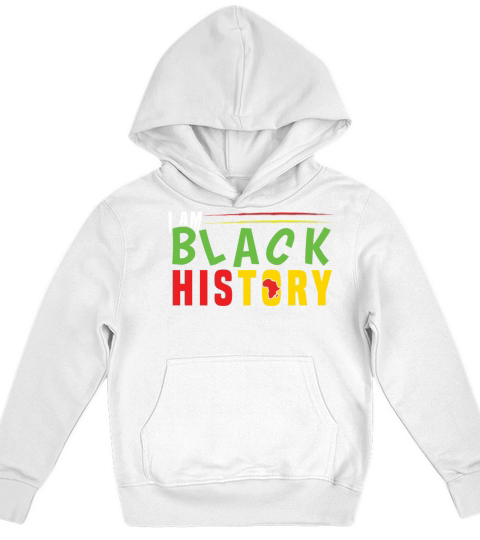 African Black History Pride Black History Month Kids Hoodie