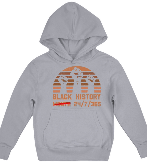 Black History Month USA Black History African Kids Hoodie