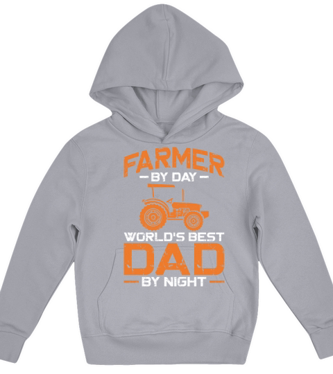 Farming Farmer Dad Father Vintage Kids Hoodie