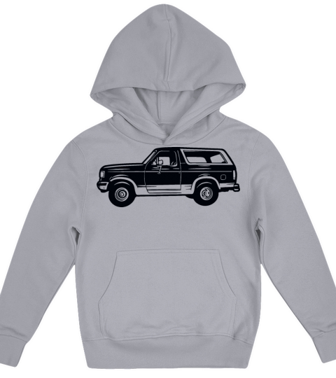 ford bronco 1989 vintage Kids Hoodie