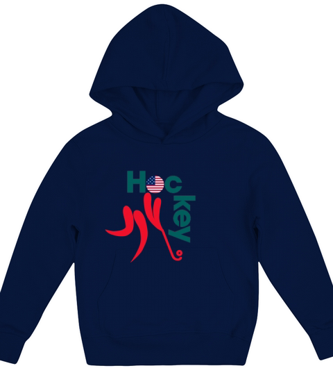 Hockey - Cute t-shirt for american hockey lovers Kids Hoodie