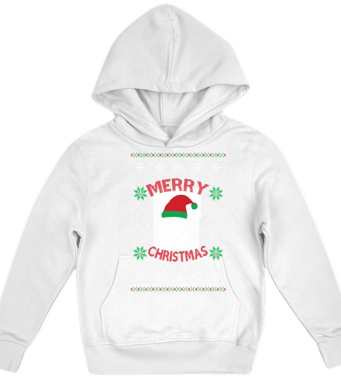 Merry Christmas baseball ugly sweater Kids Hoodie