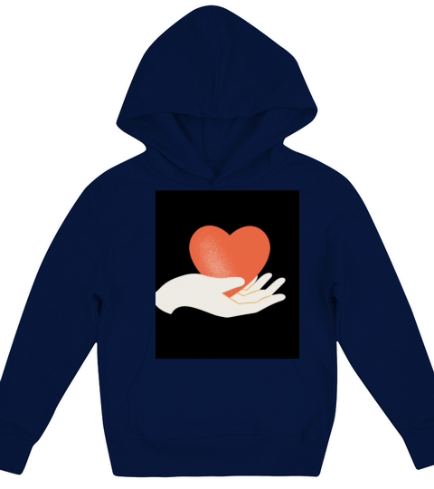 VALENTINE HEART635 Kids Hoodie