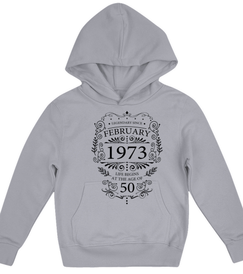 vintage 1973 birthday sayings vintage Kids Hoodie