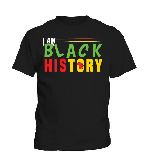 African Black History Pride Black History Month Kids T-Shirt