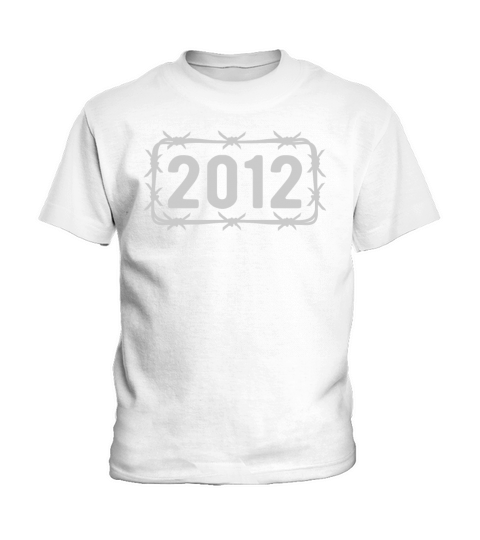 Birthday Vintage 2012 Barbed Wire Kids T-Shirt