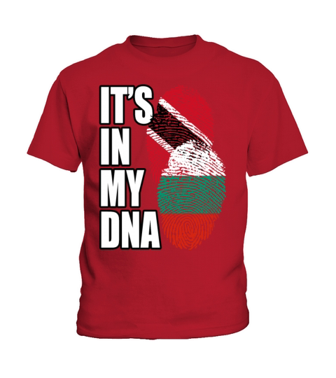 Bulgarian And Trinidad Tobago Mix Heritage DNA Fla Kids T-Shirt