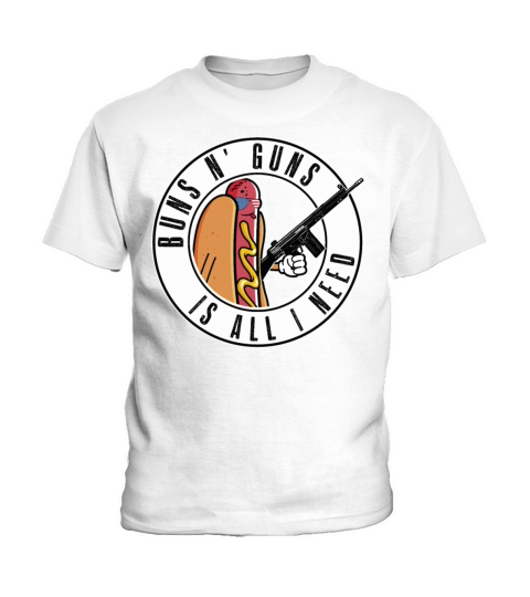 Cool Hot Dog Design For Men Women Boys Sausage Hot Kids T-Shirt
