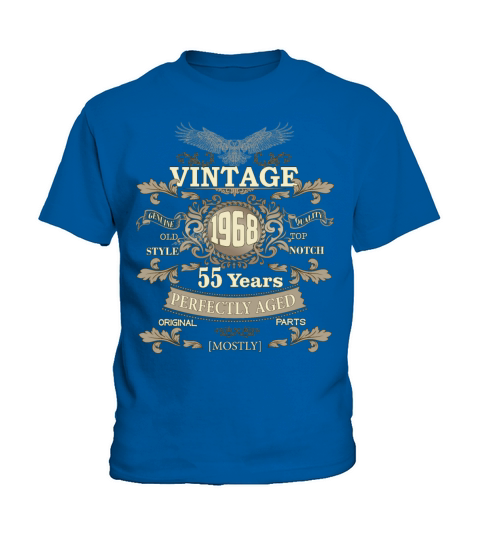 Gift for 55th birthday - Vintage ornaments - gift Kids T-Shirt
