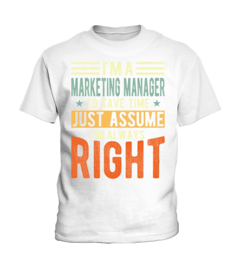 Marketing Manager Kids T-Shirt