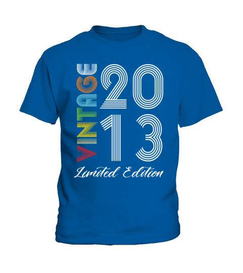 Vintage 2013 Vintage Birthday Retro Vintage Kids T-Shirt
