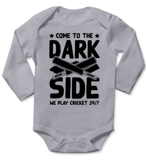 cricket dark side Long Sleeve Baby One-Piece
