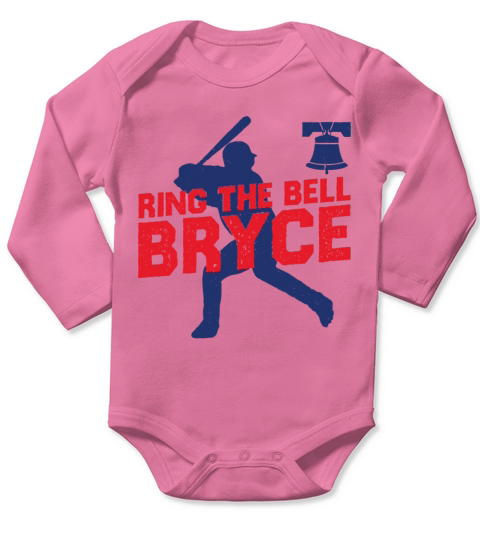 Ring The Bell Bryce Long Sleeve Baby One-Piece