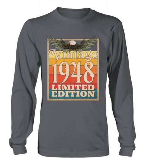 1948 Vintage Retro American Eagle Limited Edition Long sleeved Unisex