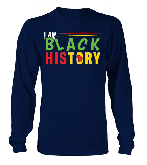 African Black History Pride Black History Month Long sleeved Unisex