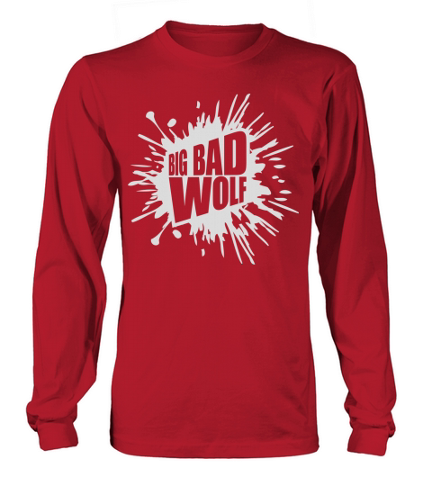 big bad wolf quote Long sleeved Unisex