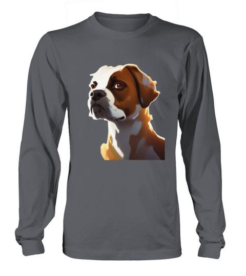 my dog thinking with deep looking Long sleeved Unisex
