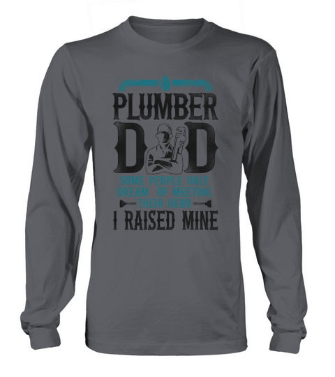 Plumbing Plumber Dad Vintage Long sleeved Unisex