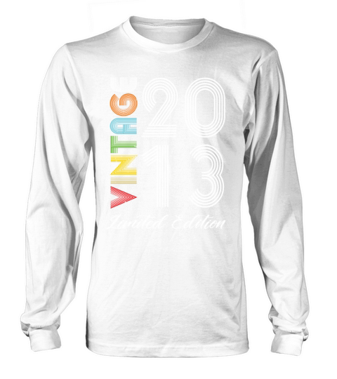 Vintage 2013 Vintage Birthday Retro Vintage Long sleeved Unisex
