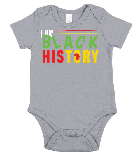 African Black History Pride Black History Month Short Sleeve Baby One-Piece