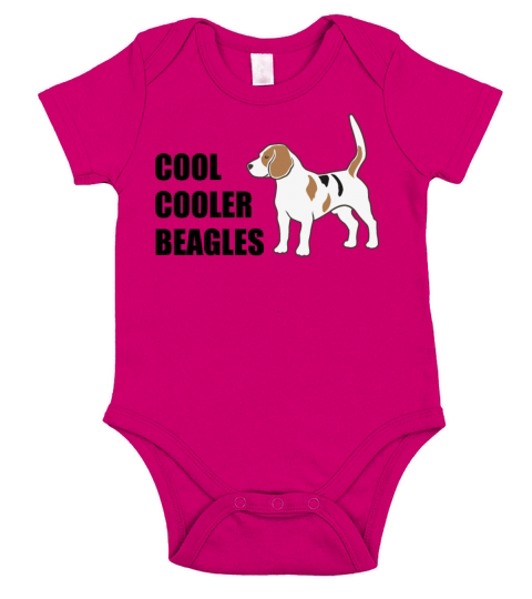 Beagle Dog Cool Quote Dog Lover Gift Short Sleeve Baby One-Piece