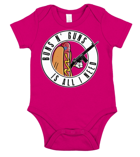 Cool Hot Dog Design For Men Women Boys Sausage Hot Short Sleeve Baby One-Piece