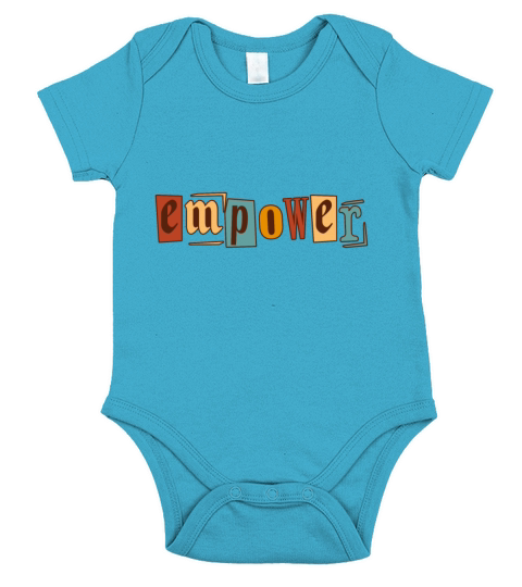 Empower Short Sleeve Baby One-Piece