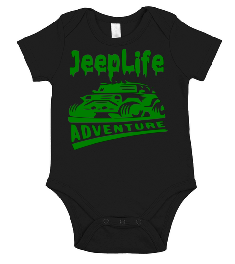 JEEP LIFE Short Sleeve Baby One-Piece