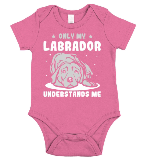 Labrador and like maybe 3 people Short Sleeve Baby One-Piece