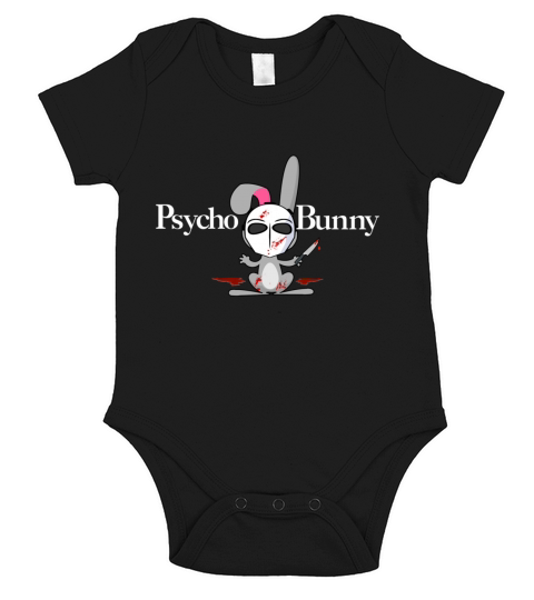 Psycho Bunny Animals Short Sleeve Baby One-Piece