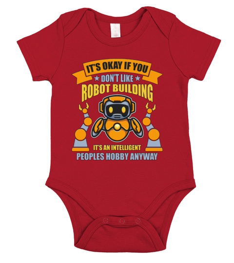 Robotics Its Okay If You Cyborg Robotics Engineer Short Sleeve Baby One-Piece