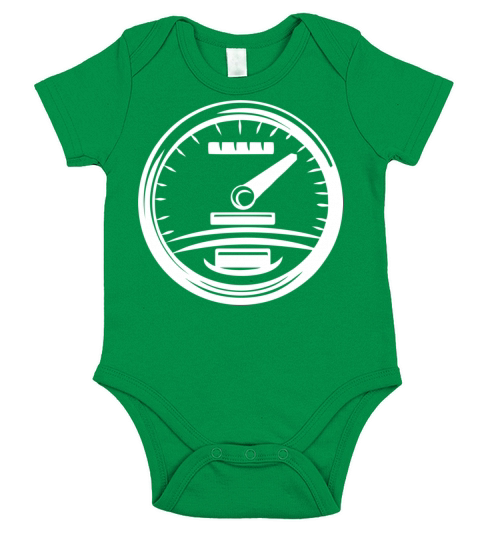 Speedometer Speedometer Tuning Sportscar Icon Short Sleeve Baby One-Piece
