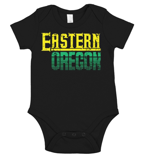 Vintage Souvenir Eastern Oregon Reunion Meeting Short Sleeve Baby One-Piece